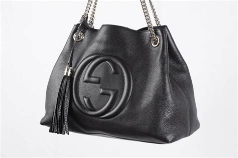 gucci shopper schwarz|gucci tote bag outlet.